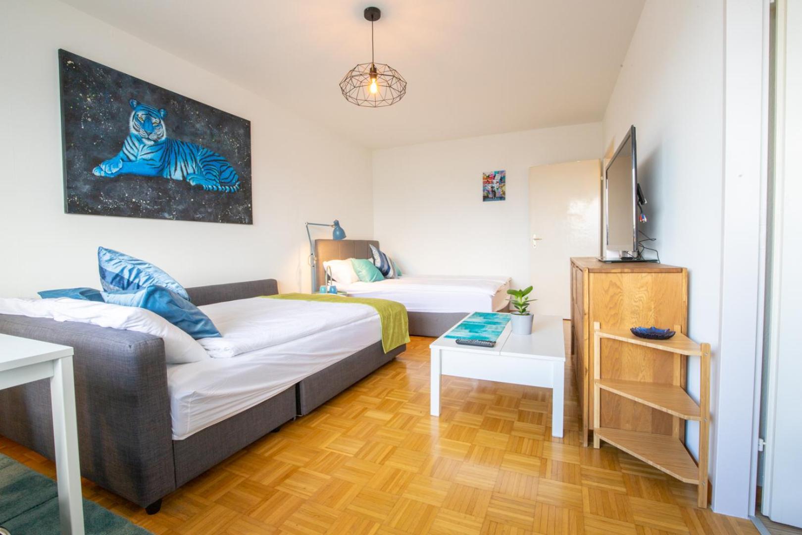 Special Blue Tiger Apartment Basel, Messe Kleinbasel 10-Star Basileia Exterior foto