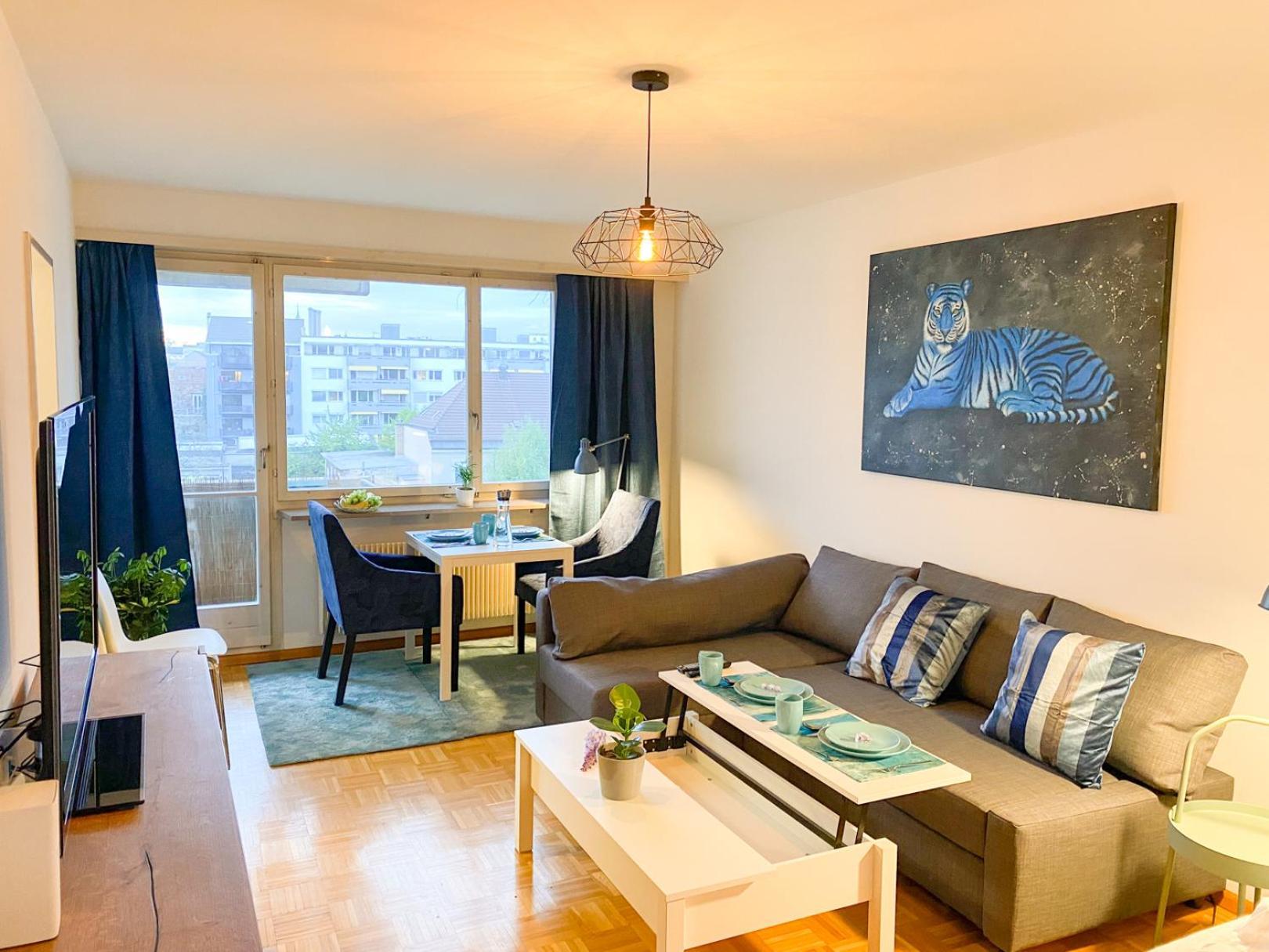 Special Blue Tiger Apartment Basel, Messe Kleinbasel 10-Star Basileia Exterior foto